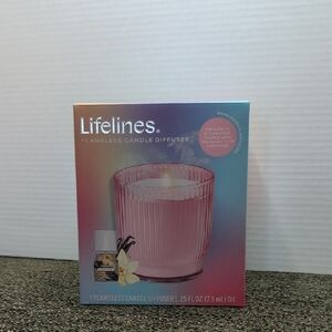 Pink Flameless Candle Diffuser